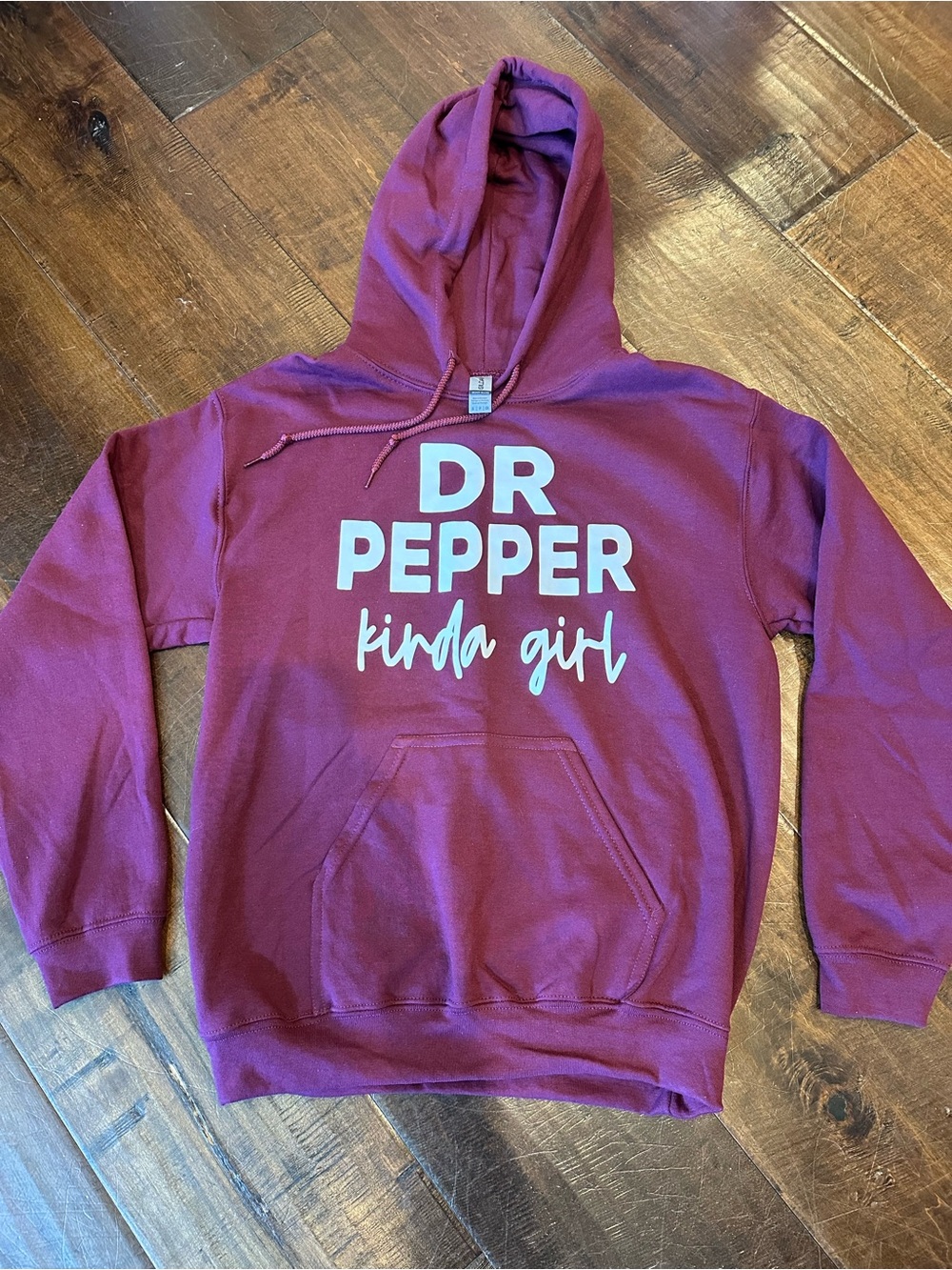 Gildan Dr Pepper kinda girl hoodie